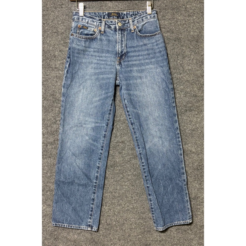 Polo Ralph Lauren Jeans High Rise Straight Blue Girls 16